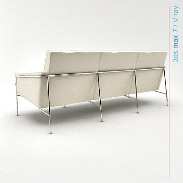 3ds max design series - series 3300 three seater sofa by lajhar